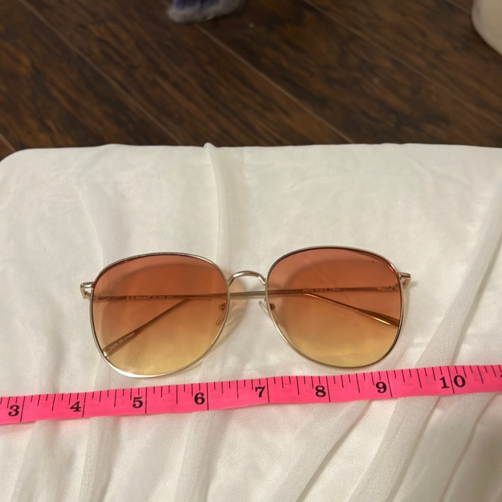 Ombré oversized sunglasses